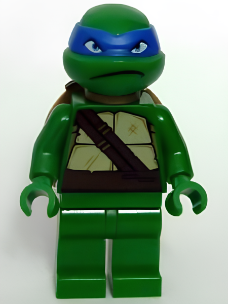 Минифигурка Lego Leonardo - Plain Green Legs tnt053 U